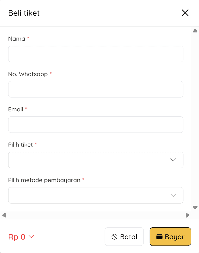 Tambah Daftar Pembeli