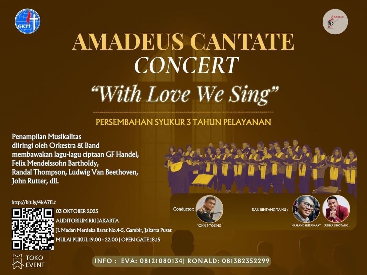 KONSER PADUAN SUARA AMADEUS CANTATE
