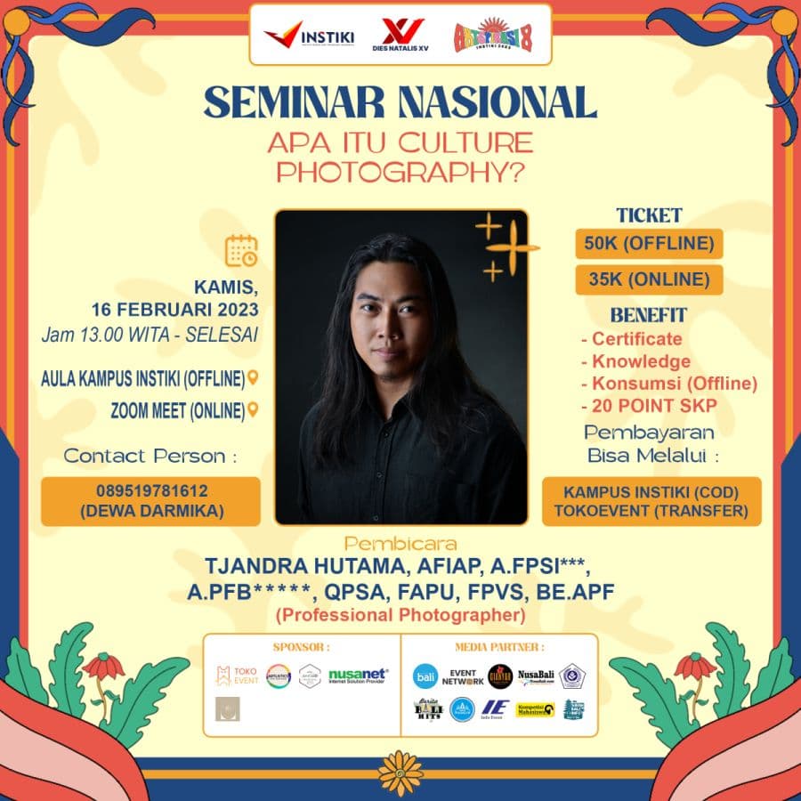 Seminar Nasional "Apa Itu Culture Photography?"
